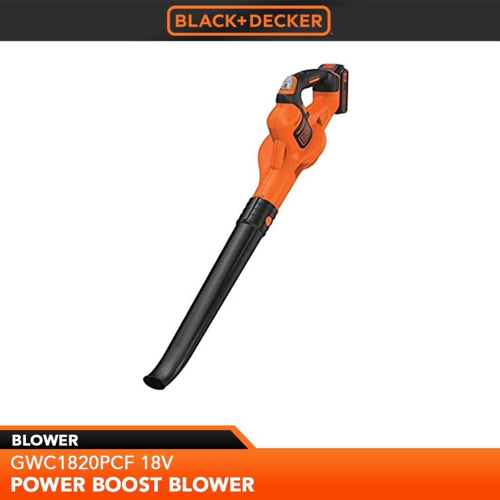 Black & Decker GWC1820PCF-B1 18V Power Boost Blower 