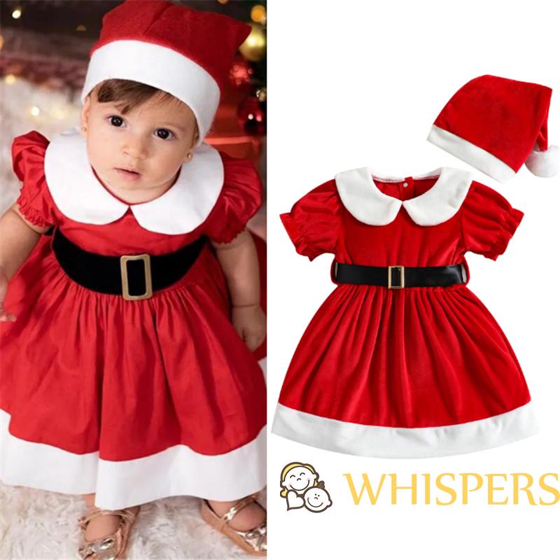 Red christmas dress hot sale for baby