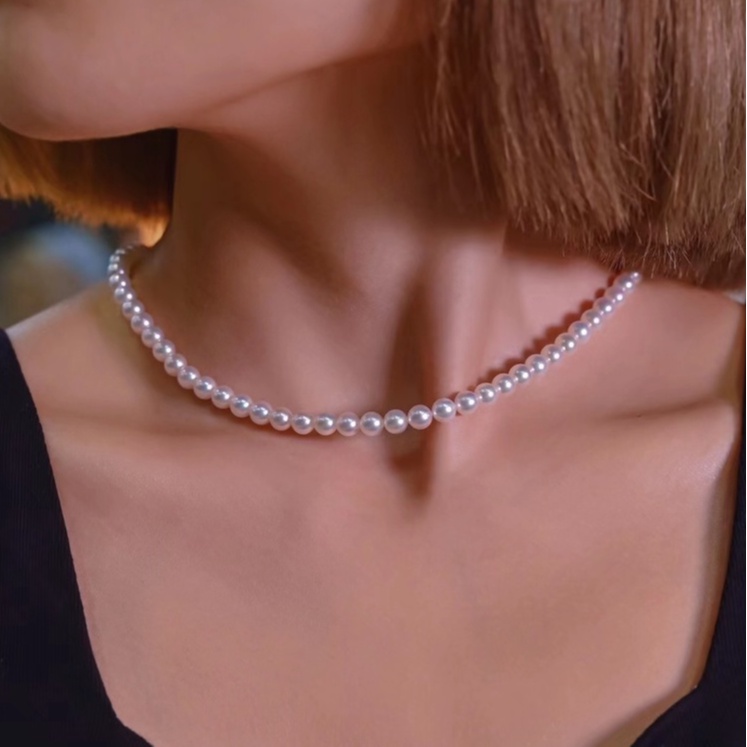 Freshwater pearl hot sale necklace choker