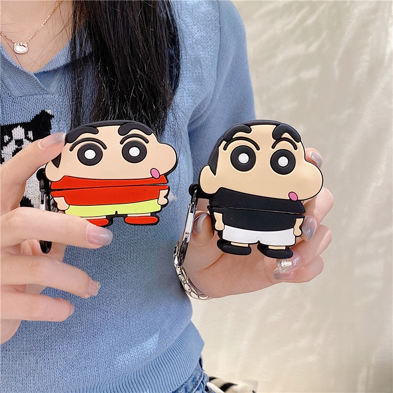 For Airpods Pro 3D Cute Cartoon Shiba Inu Dog Soft Earpods Case for Apple  Airpods 1 2 3 Lying Down Puppy Wireless Earphone Cover