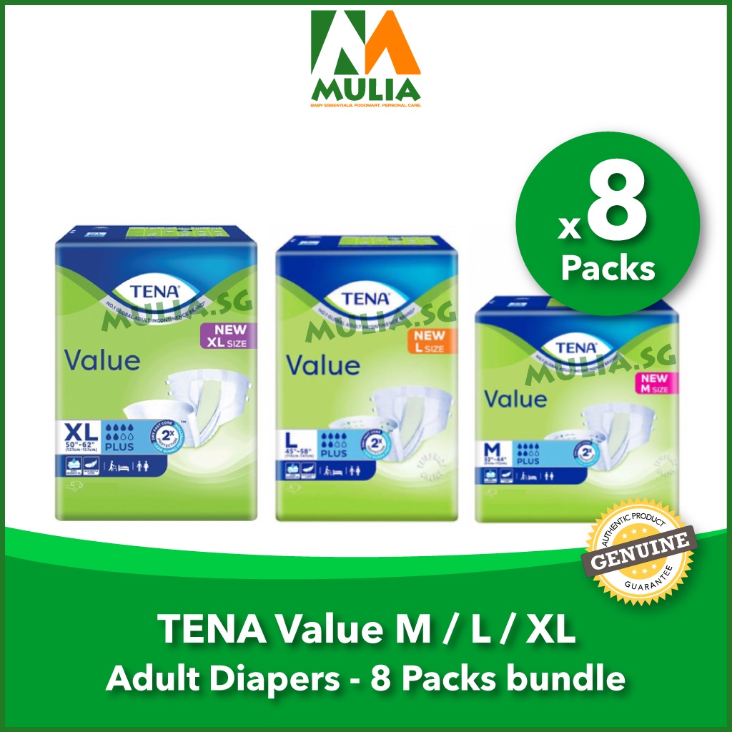 TENA Value Diapers, Adult Diapers in Singapore