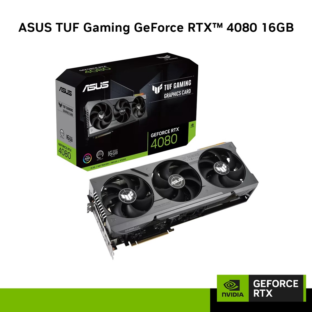 ProArt GeForce RTX™ 4080 16GB OC Edition GDDR6X