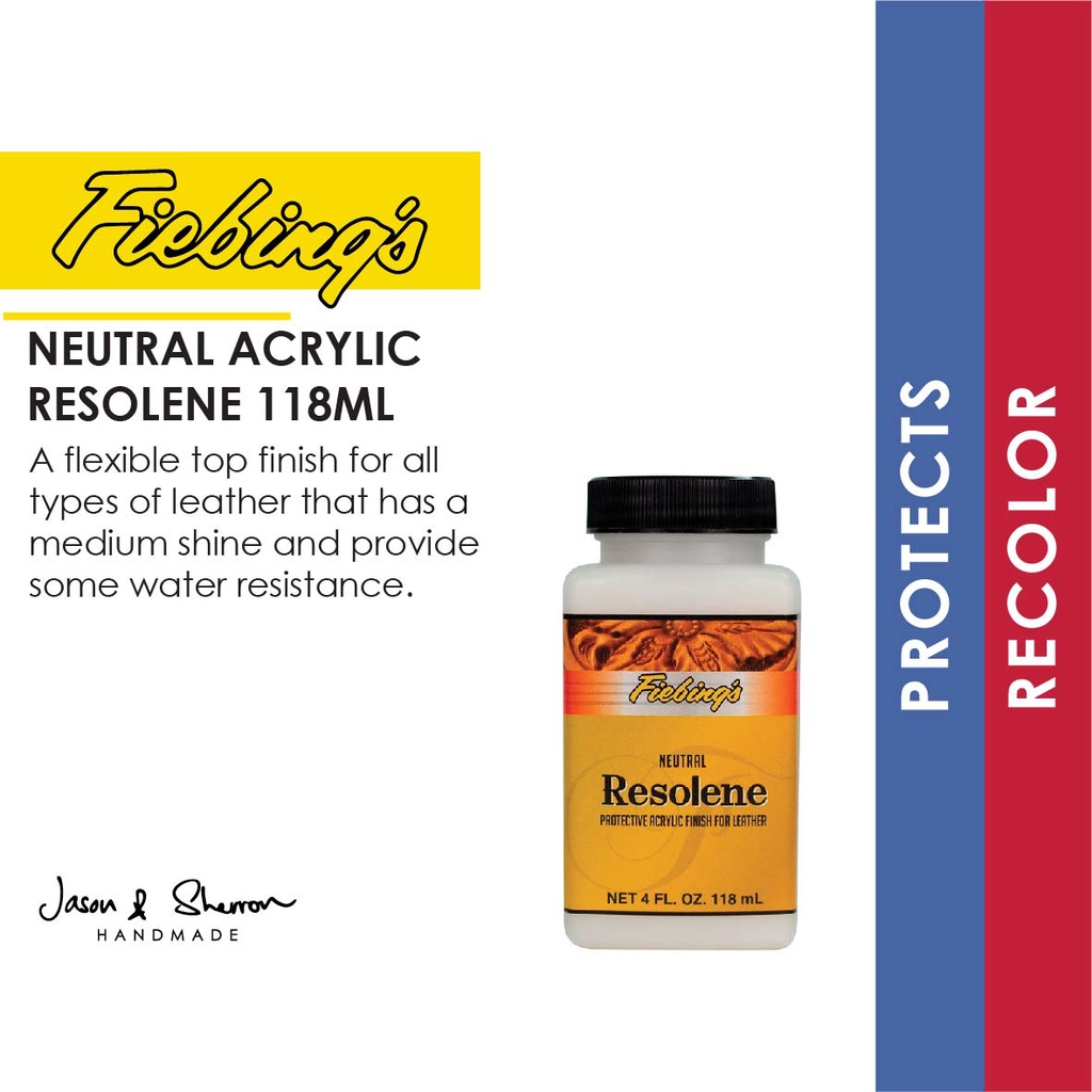 Fiebings FBRES 4 oz Resolene - Black & Neutral 