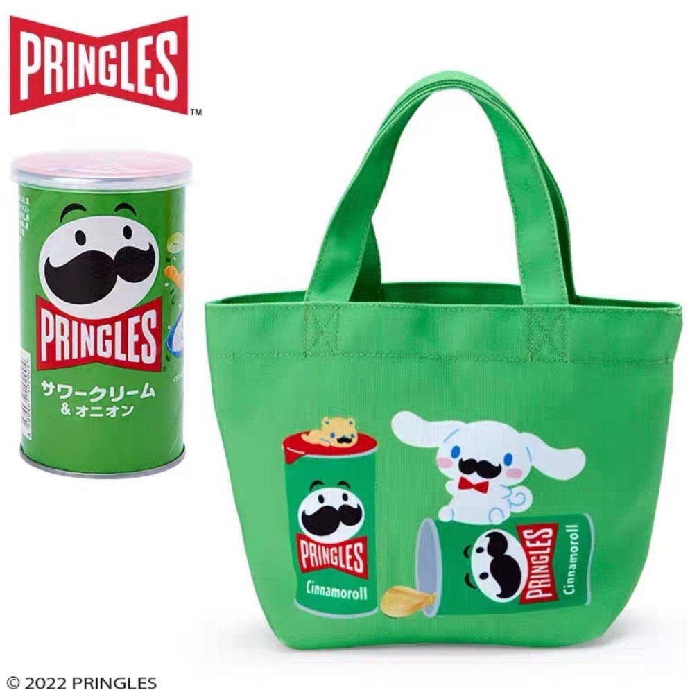 Hellokitty Cinnamoroll X Pringles IN Collaborazione Minitote Borsa Pranzo  Sanrio