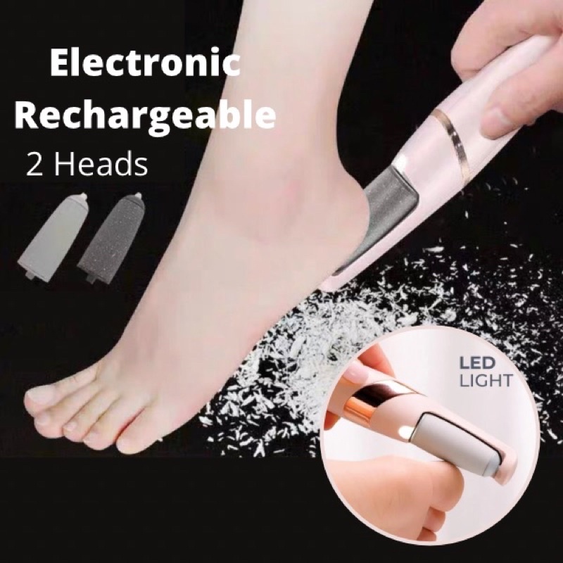 Electric Foot Callus Remover Machine Nano Foot Scrubber Set USB