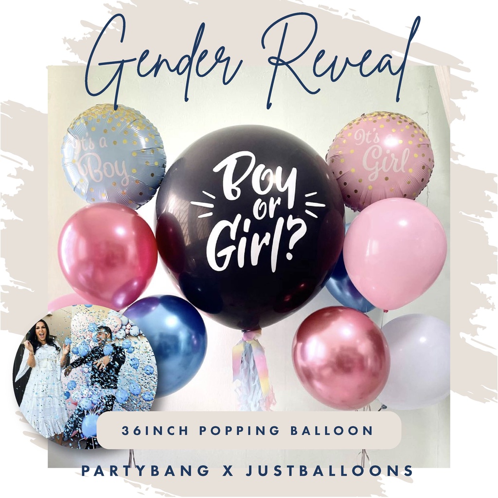 Ballons Gender Reveal Boy or Girl