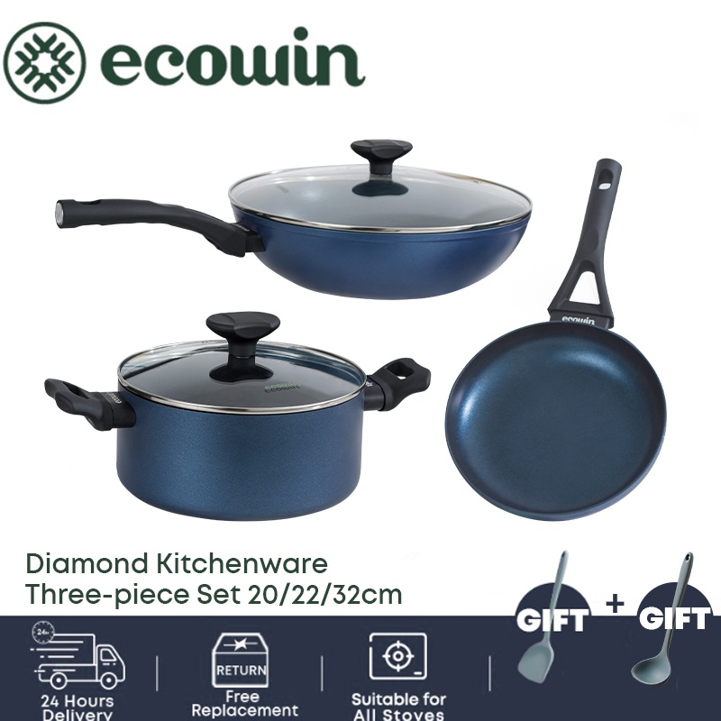 Ecowin's deep frying pan on display!! 
