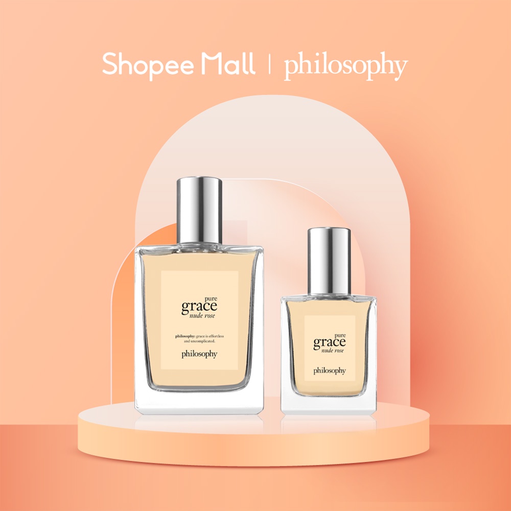 Philosophy pure grace nude rose eau de toilette spray hot sale