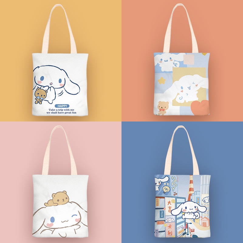 Sanrio canvas tote discount bag