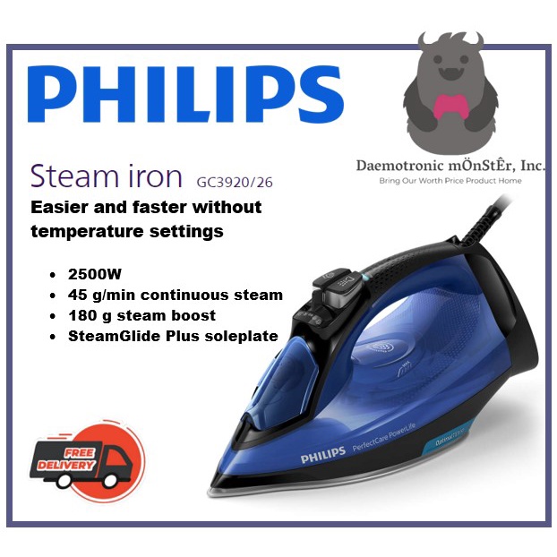 Philips GC3920/26 PerfectCase Steam Iron