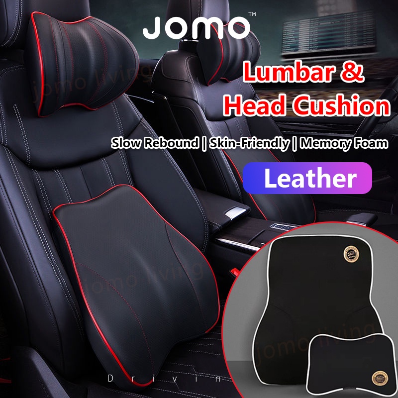 Mesh Plush Lumbar Support Car Seat Cushion For Driver Memory Foam Auto Seat  Back Pain Cushion