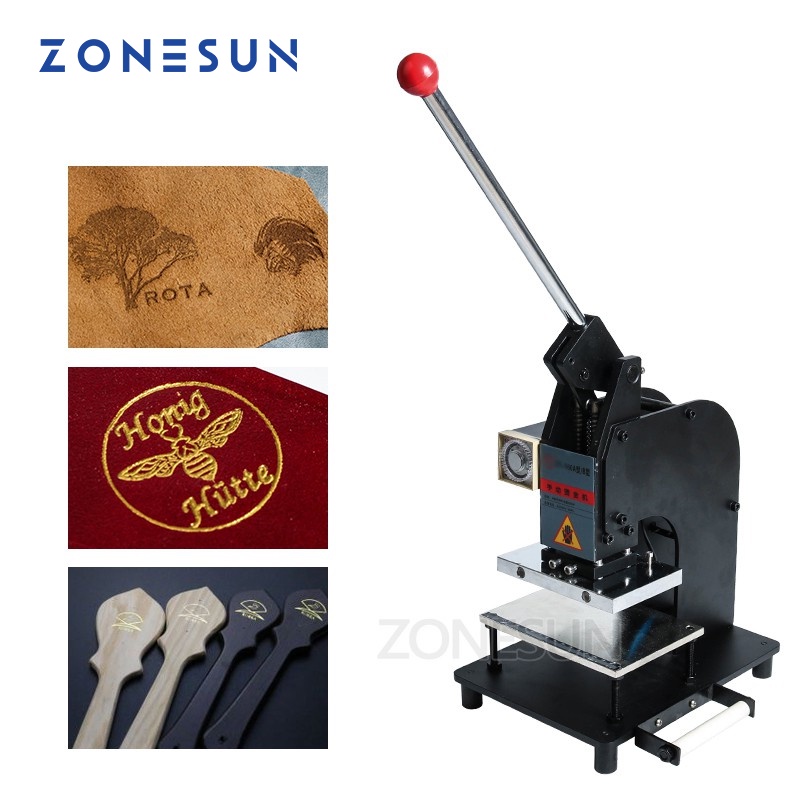 Zonesun Zs-110c New Embossing Manual Leather Paper Wood Machine Heat Press  Machine Letters Hot Foil Stamping Machine - China Hot Foil Stamping  Machine, Wood Burning Machine