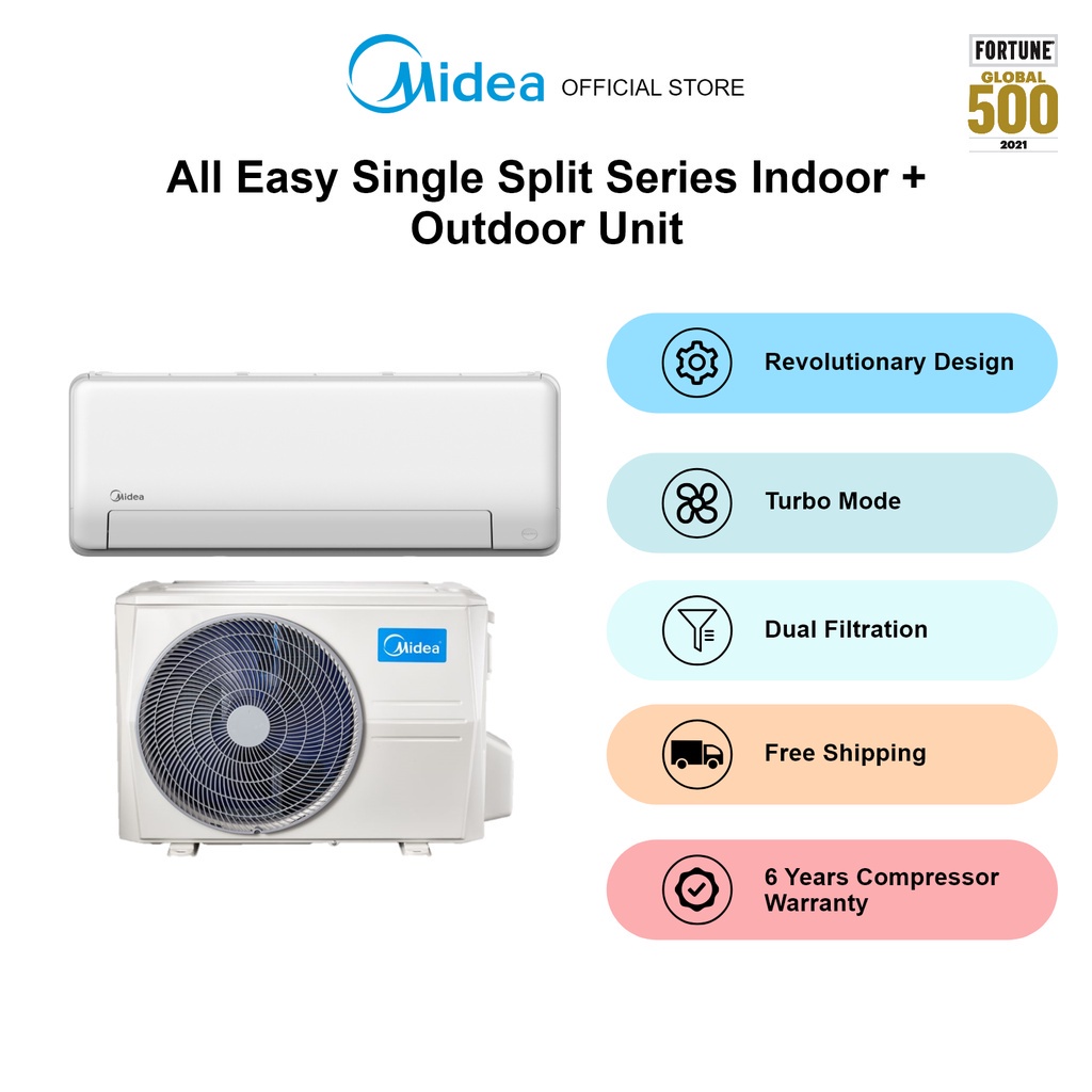 midea dual split 12 12