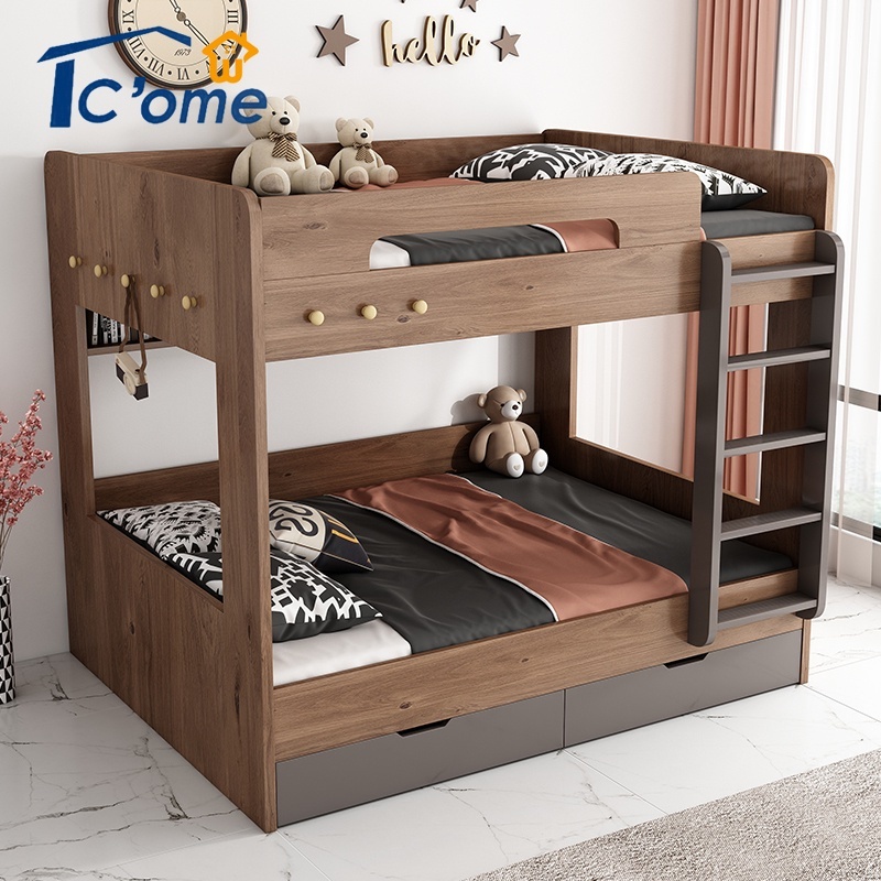 Zxd Modern Double Decker Bed Frame Bunk Bed For Kids Adults Queen