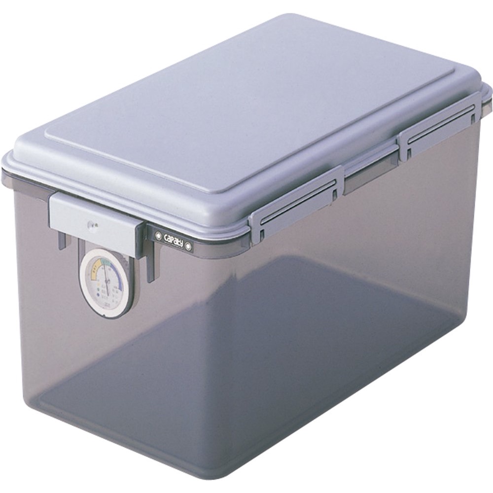 Direct From Japan] Nkabayashi Nakabayashi Capacity Dry box Moisture Proof  27 Gray / White