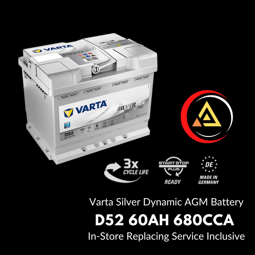 Batería Varta E39 Silver Dynamic AGM