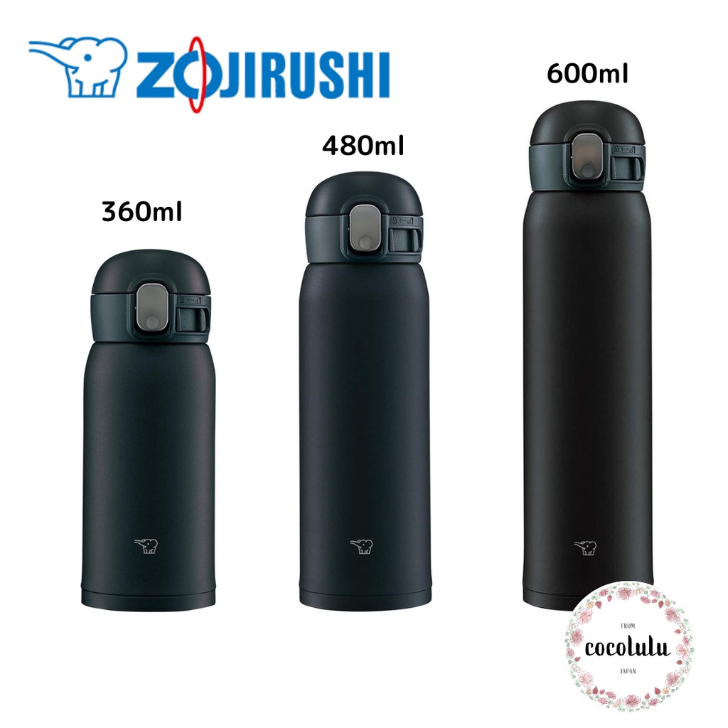 ZOJIRUSHI Thermos Water Bottle Stainless Steel Mug 360ml 480ml SM