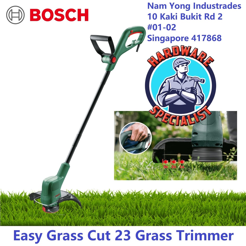 Bosch Corded Grass Trimmer Easygrasscut 23 Grass Cutter Shopee