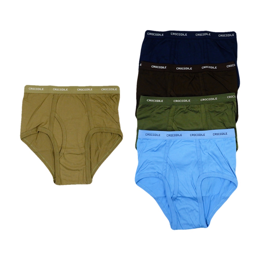Crocodile 5-Pcs Basic Men's Underwear - Mini Briefs