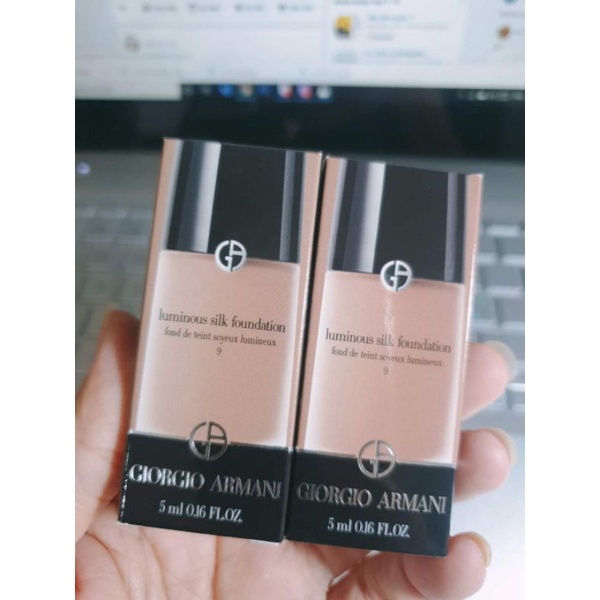 Minisize 5ml Luminous Silk Foundation Shopee Singapore