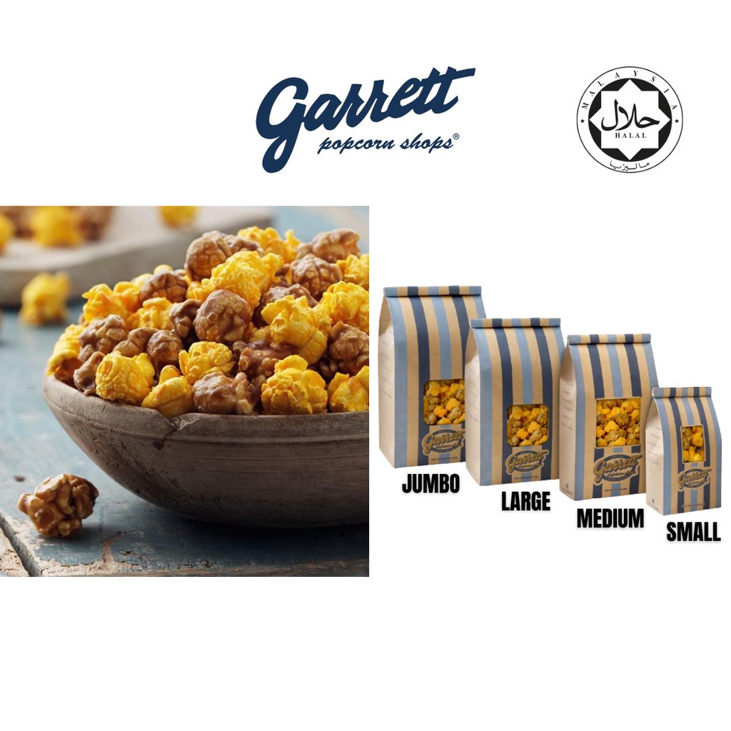 Garrett Popcorn Popcorn 7 Flavor Popcorn Premium Snacks