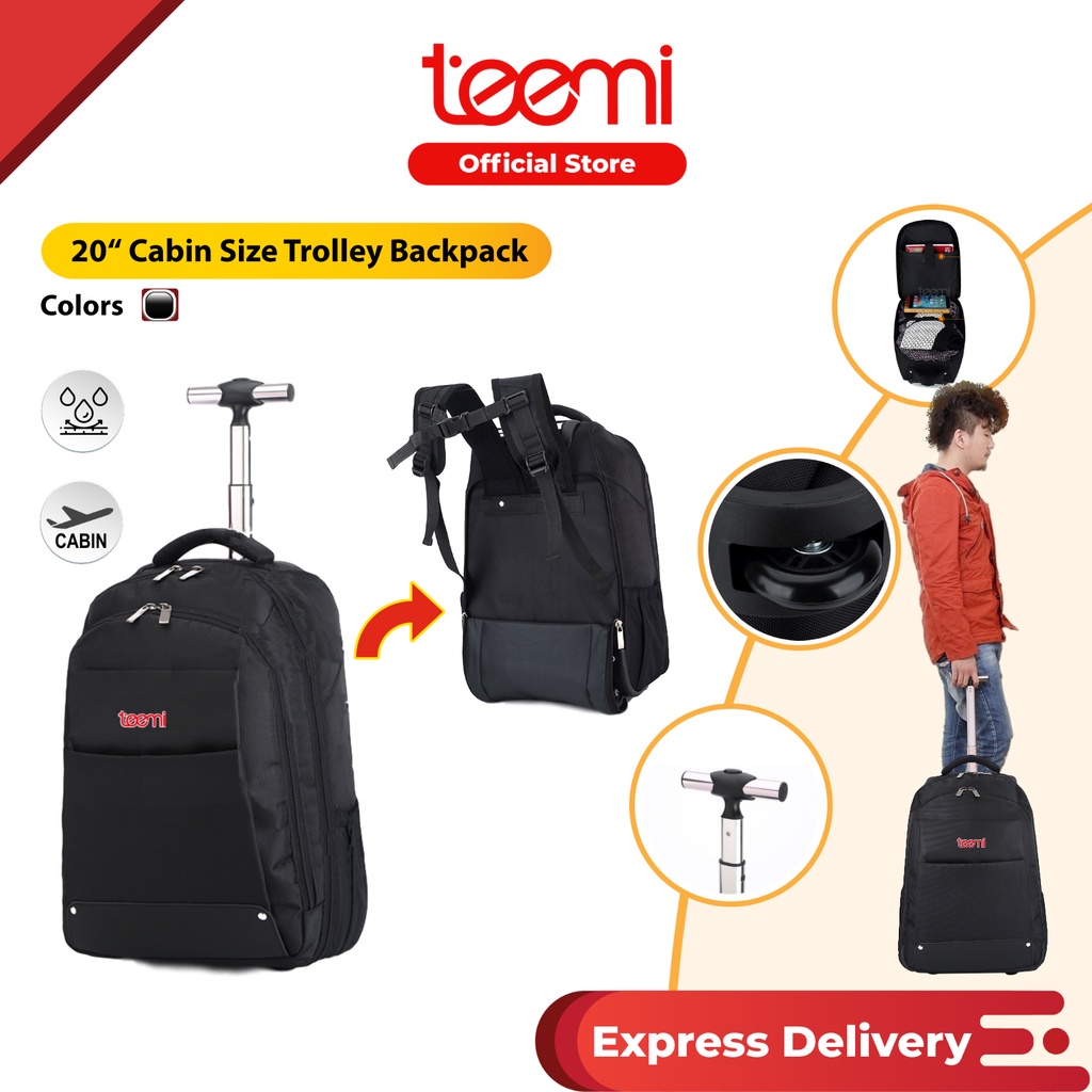 Backpack trolley bag singapore online