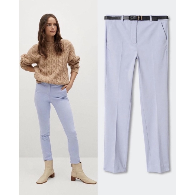 Crop skinny trousers - Women