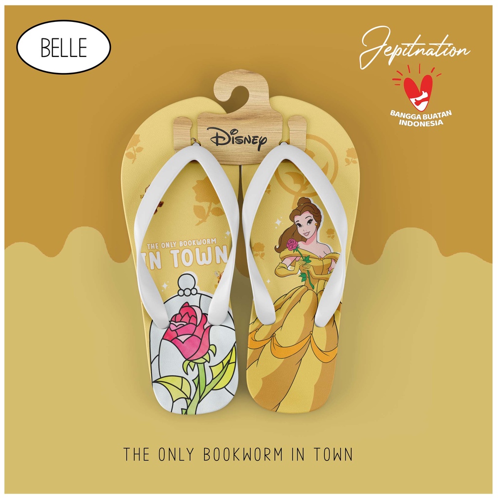 Beauty and the hot sale beast flip flops