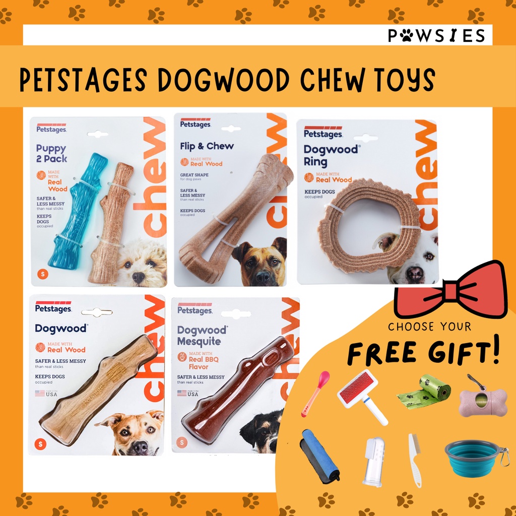 Petstages dogwood best sale flip bone