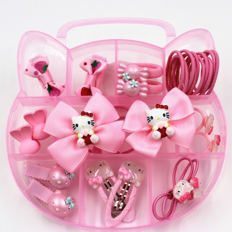 Hello Kitty D-Cut Place Mat Ribbon Kitty - Pink