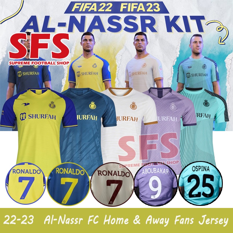 22/23 Al-Nassr FC Home Jersey