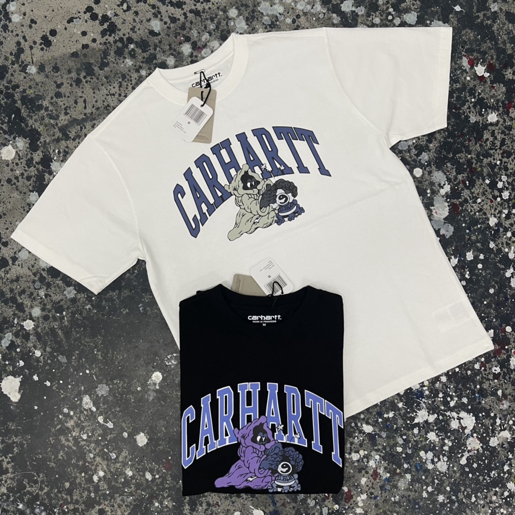 High Quality Travis Scott Cactus Jack x Fragment Design Co-brand Badge Logo  Letter Print Crew Neck Short T-Shirt