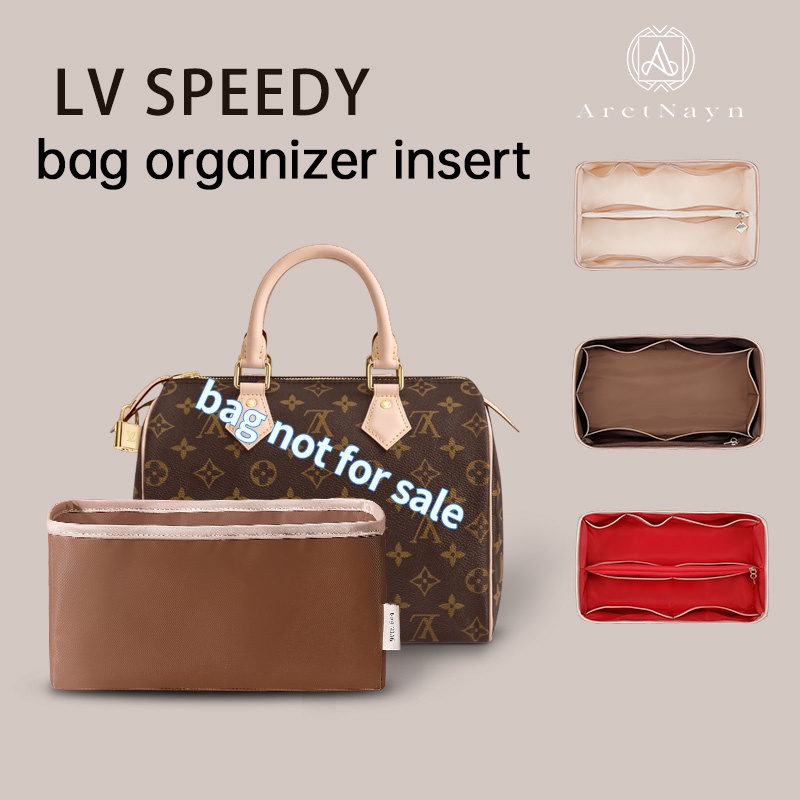 For LV Nano Noe Bag Organizer Insert Waterproof Nylon Bucket Bag Purse In  Designer Handbag Inner Cosmetic Bag