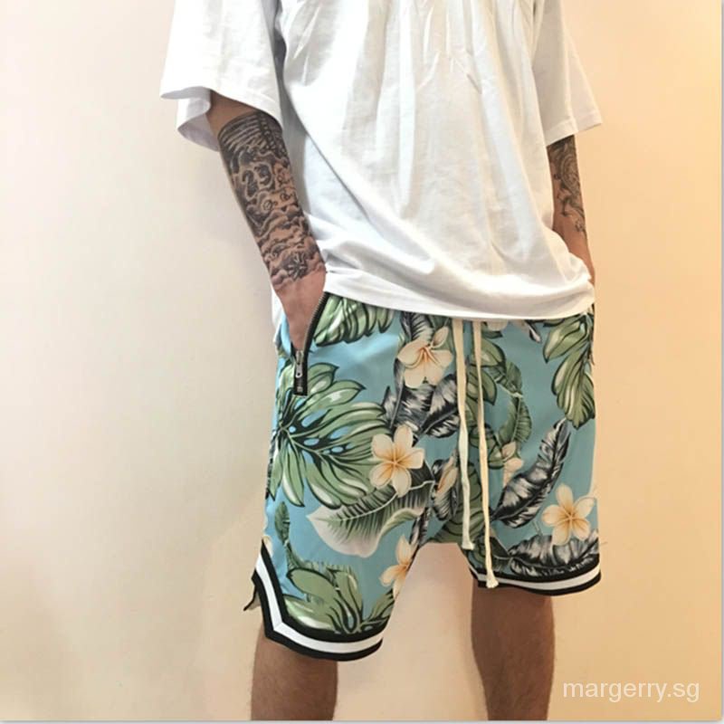 Mens floral hot sale board shorts