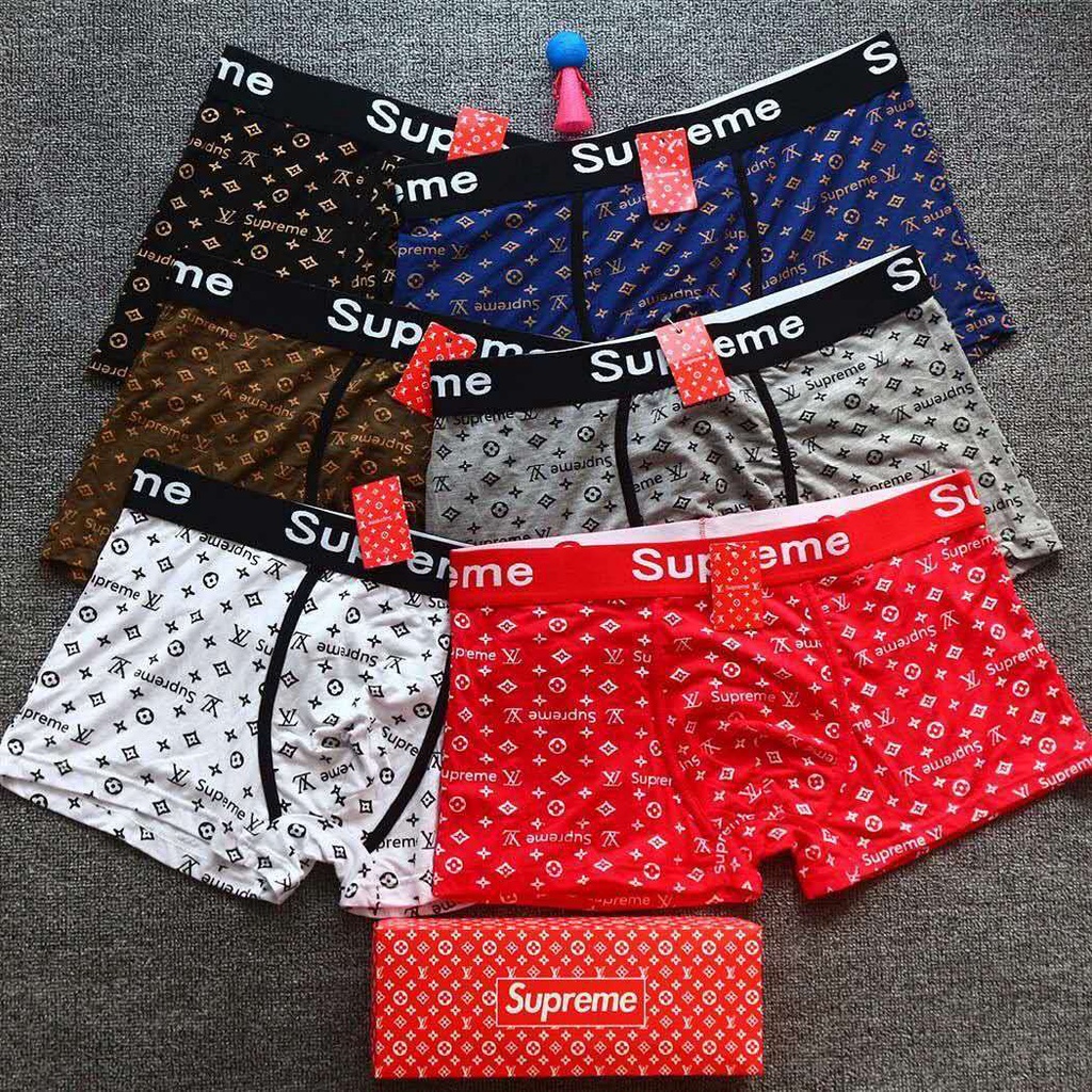 Supreme x 2024 louis vuitton underwear