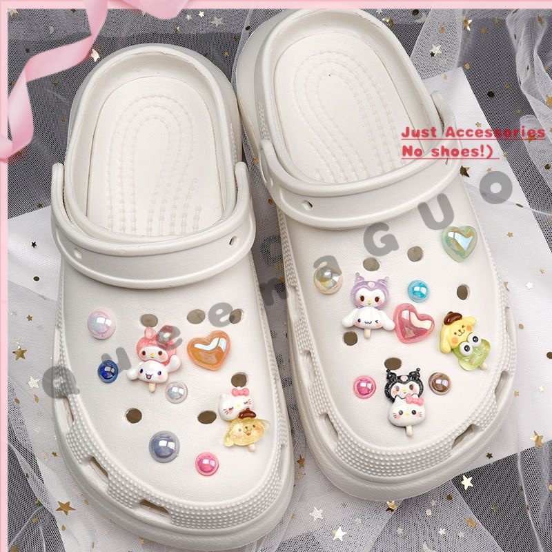 Cute crocs with on sale jibbitz