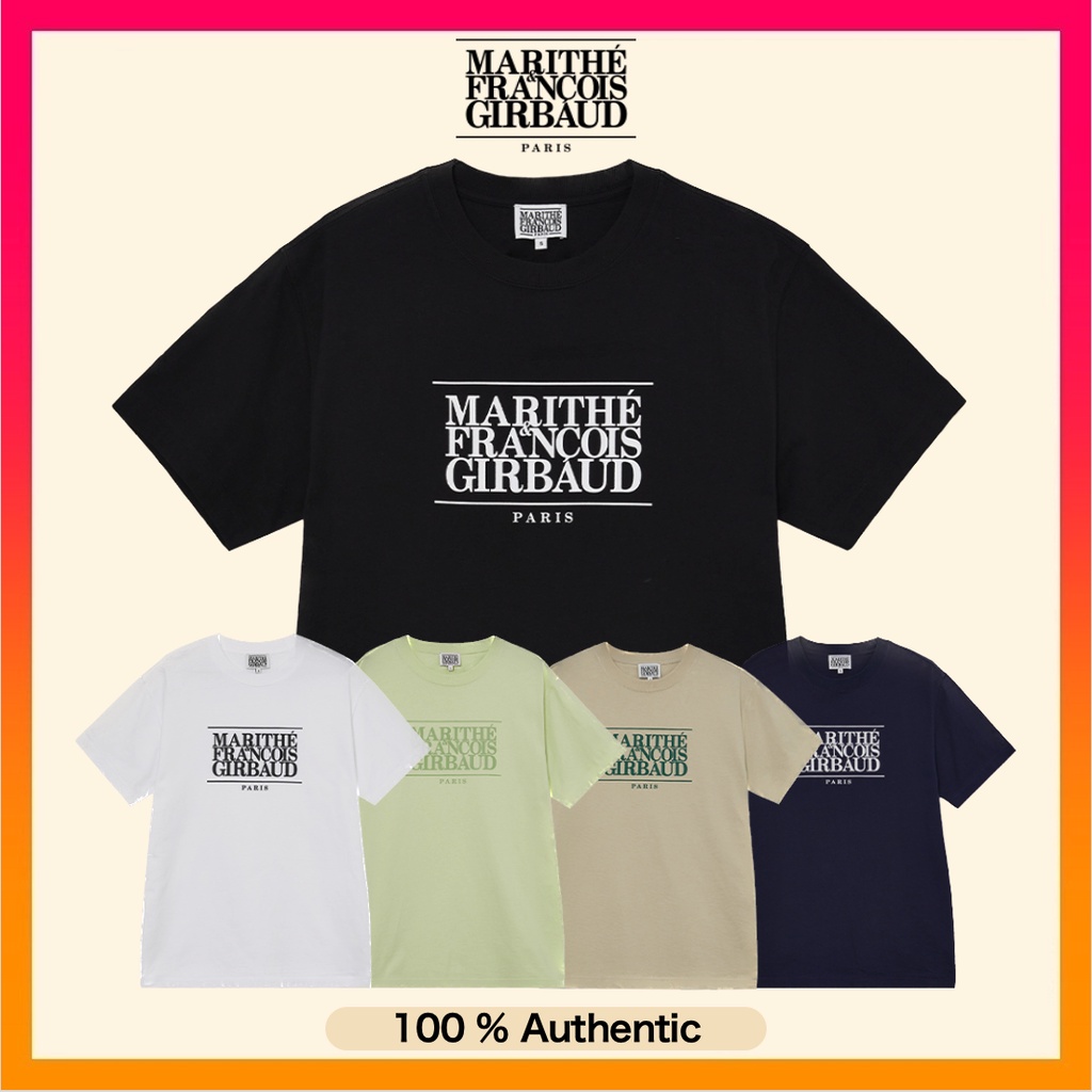 [Restock] MARITHE FRANCOIS GIRBAUD Unisex Classic Logo T Shirt (2024 New)