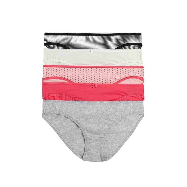 MARKS & SPENCER M&S 5pk Supersoft Cotton & Lace Knickers 2024, Buy MARKS &  SPENCER Online