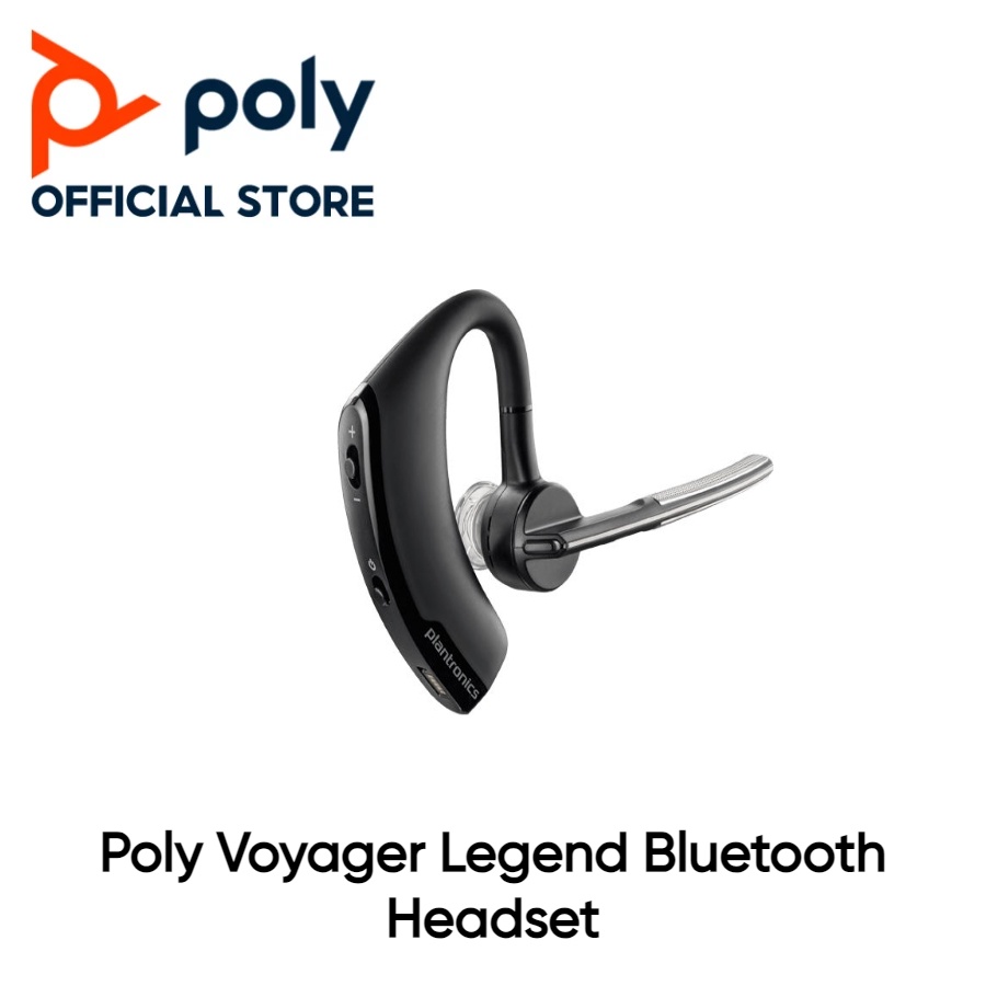 Poly Voyager Legend Bluetooth Headset Black Medium Single Unit