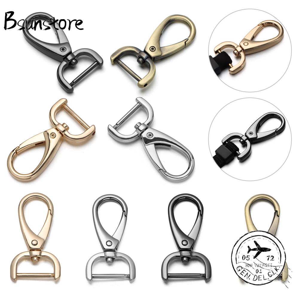 Metal Detachable Snap Hook Trigger Clips Buckles Leather Webbing Pet Leash  