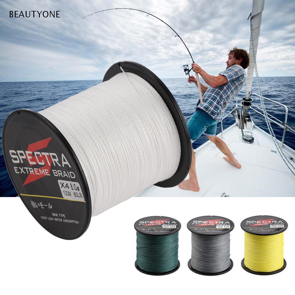 BEAUTY 6-80LB Strong Japan Rope Cord Angling PE Braided Sea Fishing Line