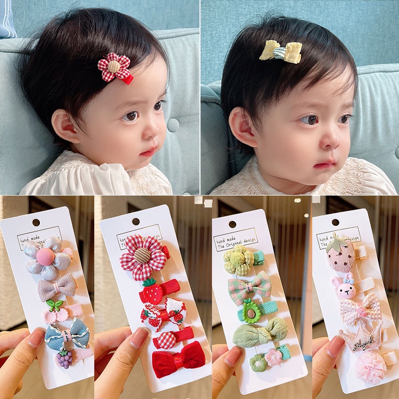 Hair Clips For Girls Children Bowshairpin Long Ribbon Hairdressing