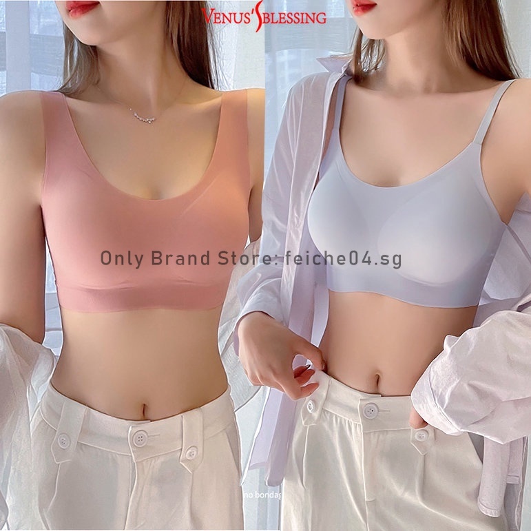 Sexy Lingerine Outfit Push Up Bra Set Trackless Vest Solid Comfy Underwear  Set Sports Fitness Bra Sexy​ ​Lingerie Women Body - AliExpress