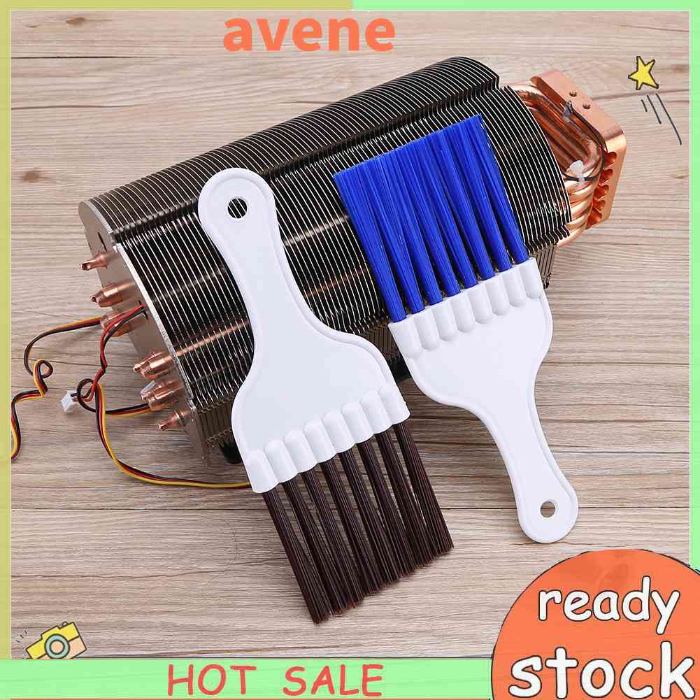 4pcs Radiator Cleaning Brush Set Home Air Conditioner Condenser