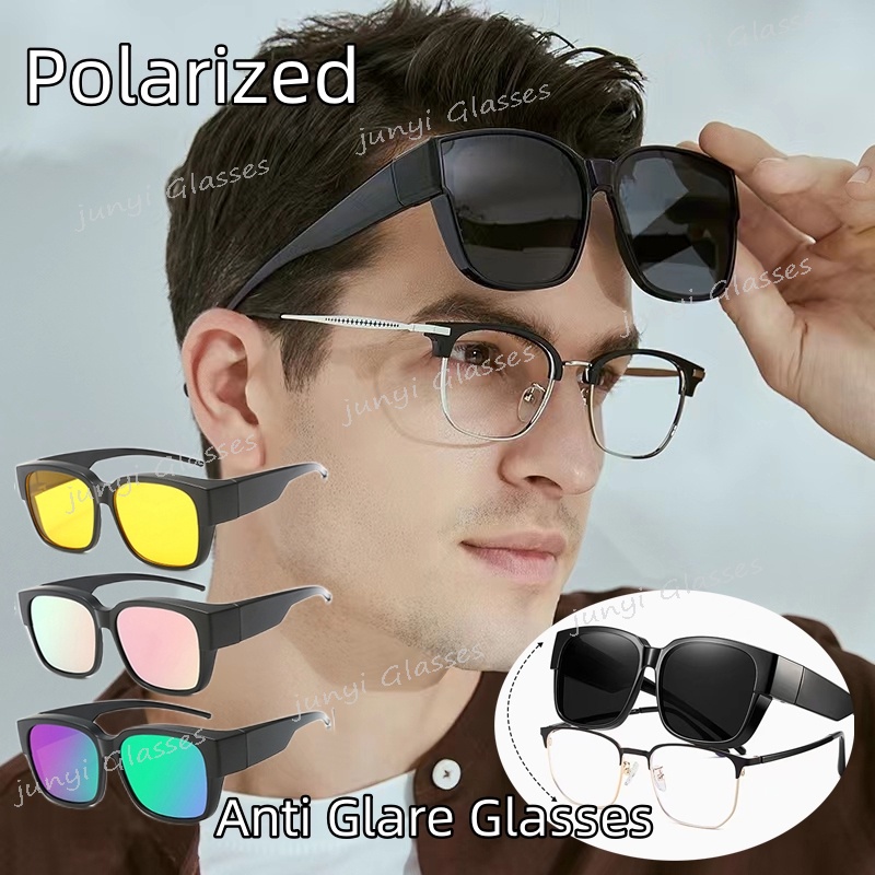 Classic 9102 Sports Polarized Sunglasses Men Women Outdoor Square Sun  Glasses Fishing UV400