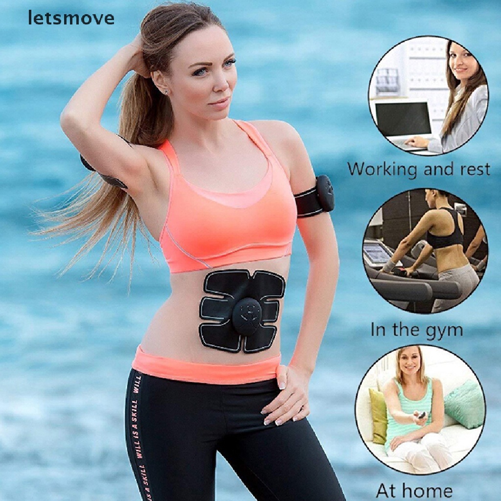 EMS Electric Muscle Stimulator Abdominal Muscle Trainer, Muscle Training  Equipment