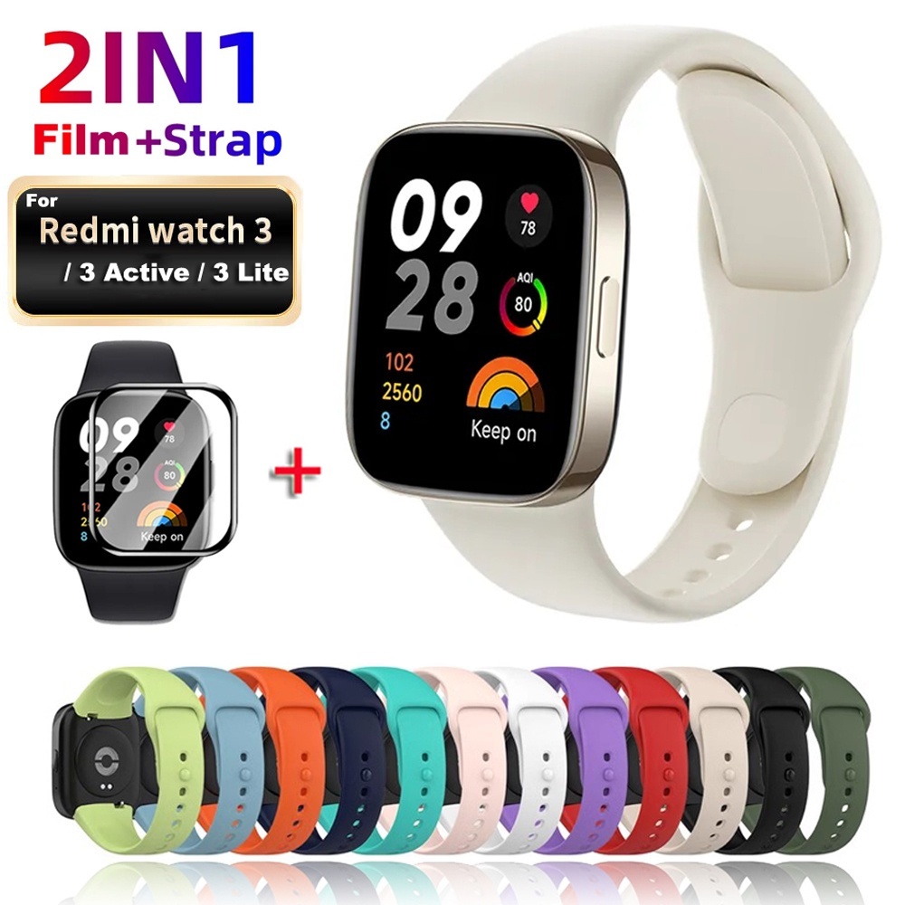 For Redmi Watch 3 Active Strap Sports Silicone Replacement