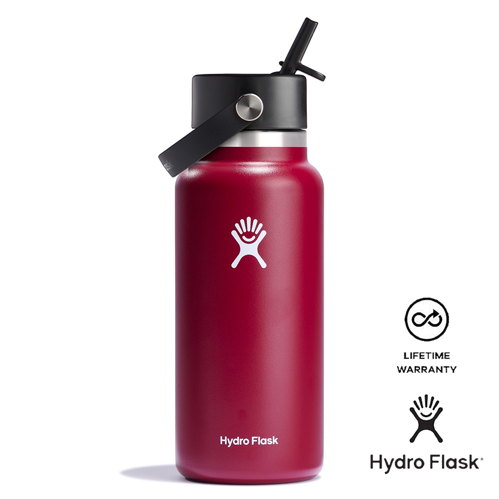 HYDRO FLASK - Water Bottle 621 ml (21 oz) - Refill For Good Edition -  Stainless Steel & Vacuum Insulated - Standard Mouth with Leak Proof Flex  Cap 