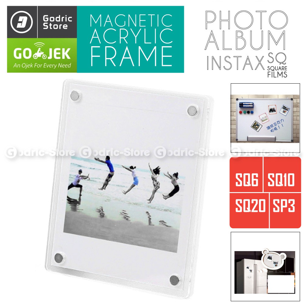 Suitable For Fujifilm Instax Square Sq6 Sq10 Sq20 Frame Magnetic