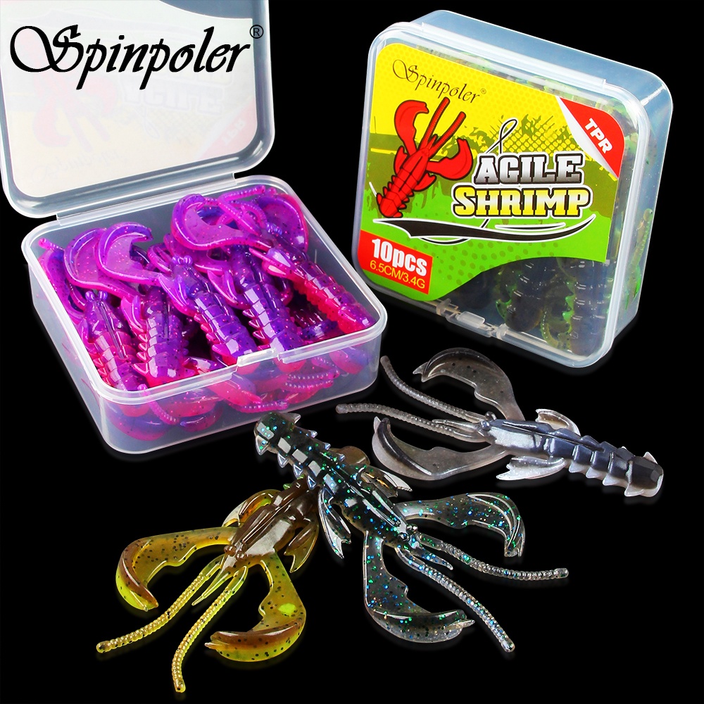 Spinpoler Fishing Lure Jerk Shad Bait 4.72/12cm Soft Plastic